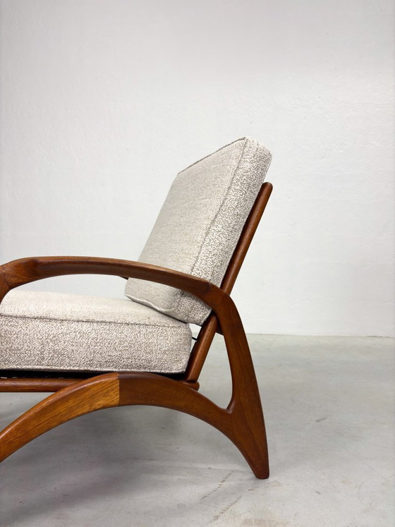 Seltener Mid-Century-Sessel von De Ster Geldermalsen – Wood (photo 9 of 15)
