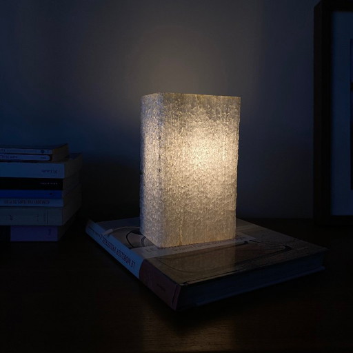 Applique in plastica Perspex effetto granito in stile anni Settanta