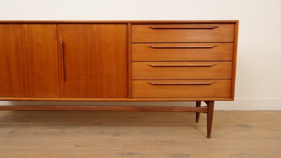 Buffet vintage | Heinrich Riestenpatt | Teck | 225 cm – Buffet bas, Wood (photo 8 of 15)