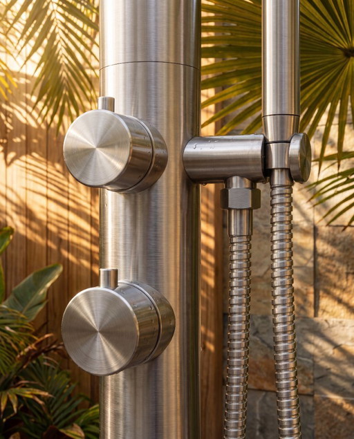 Pacific Showers « The One » Design Buitendouche – tuinaccessoires, rvs (photo 2 of 5)