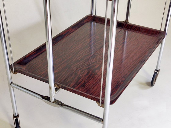 Image 1 of serving trolley tea cart trolley