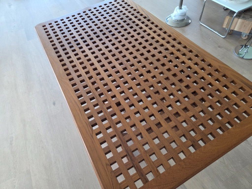 Teak bloktafel 150x75 verstelbaar/opvouwbaar – Wood