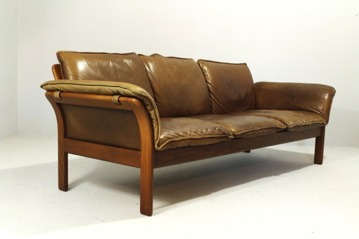 Canapé en teck Scala de Driepunkt International, années 1980