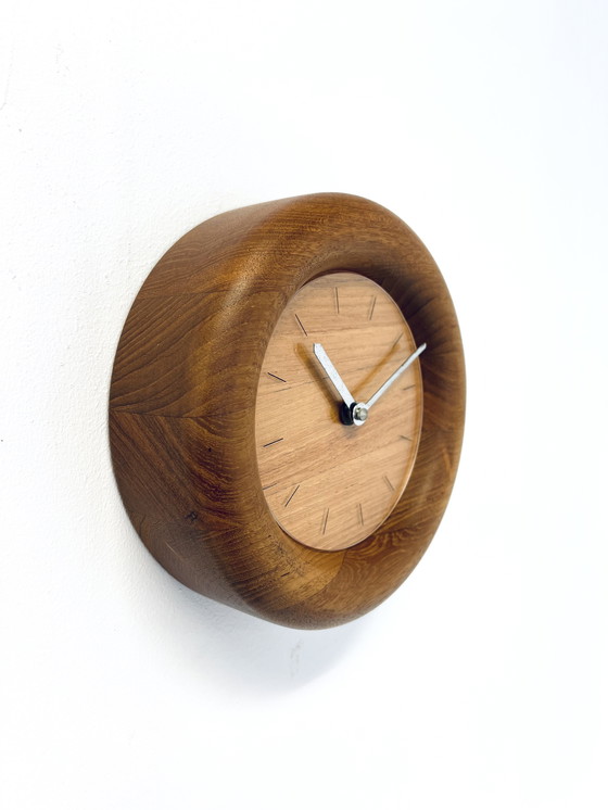 Image 1 of Wanduhr aus Teakholz, Böckenhauer