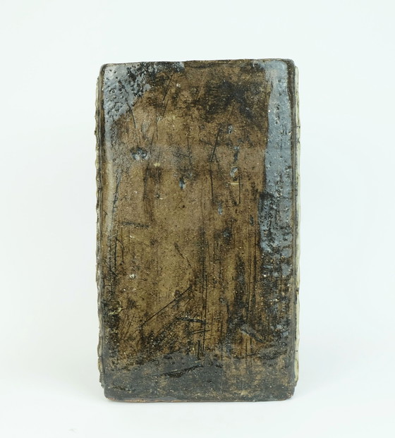 Image 1 of Large Vase Turid Mjelve Norwegian Studio Pottery 1970s