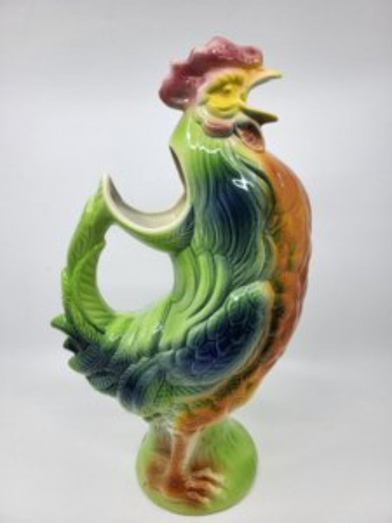 Image 1 of Jarra Coq de Saint Clément Francia Art Nouveau