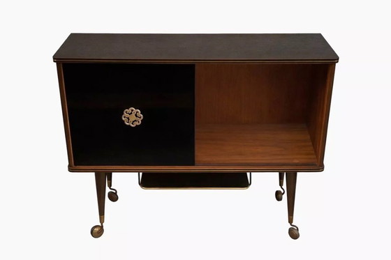 Image 1 of Mobile bar espositivo vintage anni '60/'70 su ruote