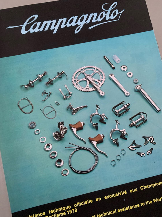 Image 1 of Poster Campagnolo Super Record Racing Bike