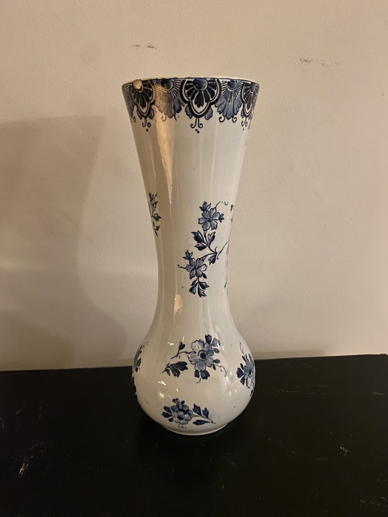 Image 1 of Delfts blauwe vaas 32cm hoog