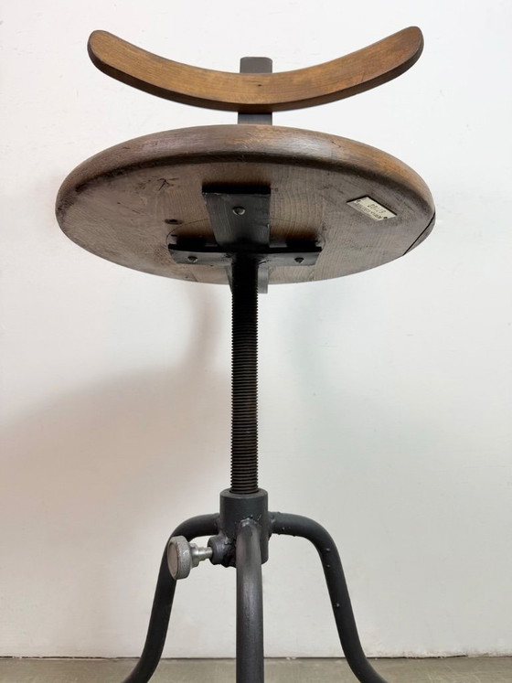 Image 1 of Industrieller Fabrikdrehstuhl, 1950er Jahre