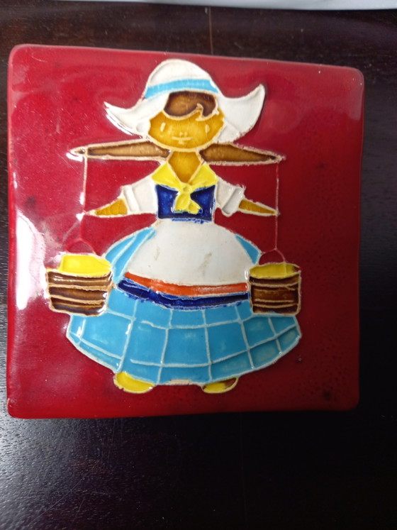 Dutch Farmer's Wife Tile – Decorative Objects, Ceramic (photo 3 of 8)