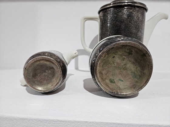 Image 1 of Elegant WMF Art Deco table center, 1950s