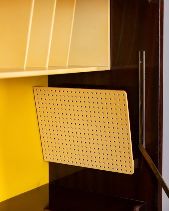 Image 1 of Pagina 1 di 29 Credenza alta in legno vintage anni '50 disegnata da Umberto Mascagni