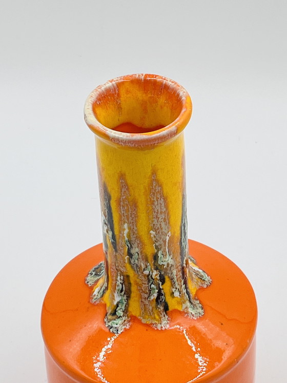 Image 1 of Orange Vase