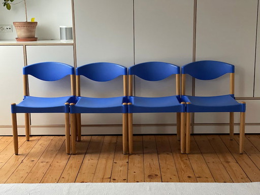 4x Hartmut Lohmeyer Casala Vintage Armchairs