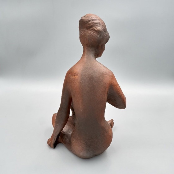 Figura Femminile in Ceramica, 1982, Cecoslovacchia – Sculture (photo 3 of 13)