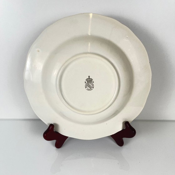 Image 1 of Set of 3 KG Lunéville "Réverbère" soup plates