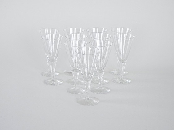 Image 1 of Set of crystal glasses, Danish design, 1970s, manufacturer: Denmark
