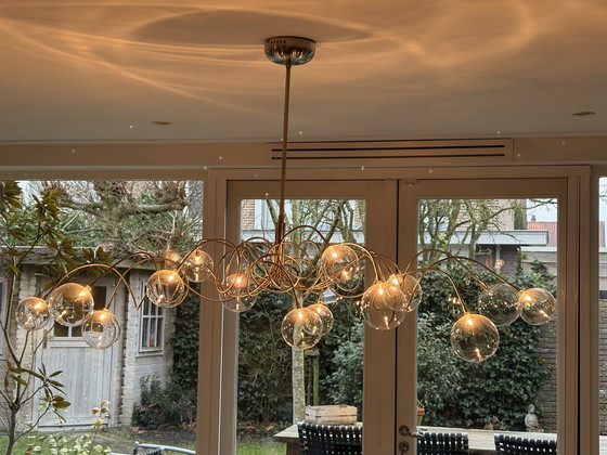 Image 1 of Lamp met glazen bollen