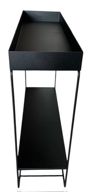 Image 1 of Tavolo per piante in acciaio a due piani