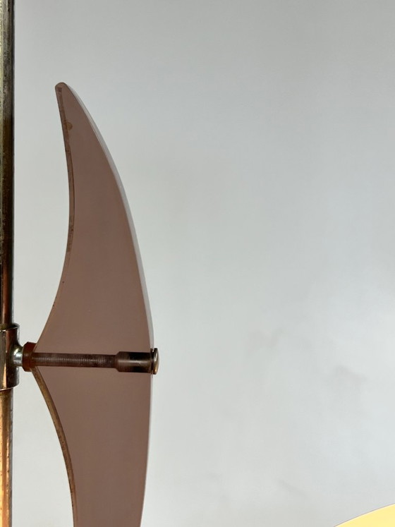 Image 1 of Vintage Maison Charles Hanglamp, Frankrijk 60's