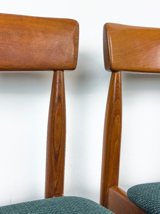 Image 1 of Teak Dining Chairs by Farsø Møbelfabrik, 1960s, Set of 4
