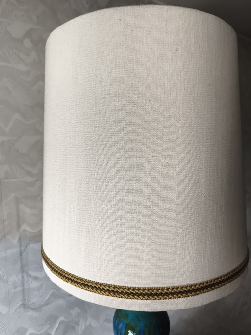 Große Carstens Tönnieshof Keramik-Tischlampe | 1960er Jahre | West German Pottery – tafellampen, Ceramic (photo 2 of 5)