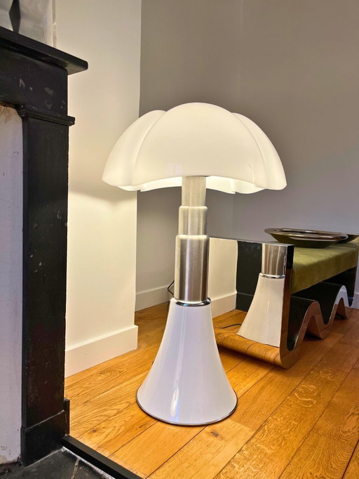 Lampada grande Pipistrello 620 di Gae Aulenti – Bianco (Bianco) – New Old Stock
