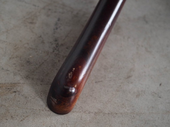 Image 1 of Round mahogany table, Danish design, 1970s, manufactured in Denmark