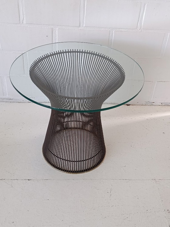 Image 1 of Warren Platner Bijzettafel 1970s Bronzed Knoll International