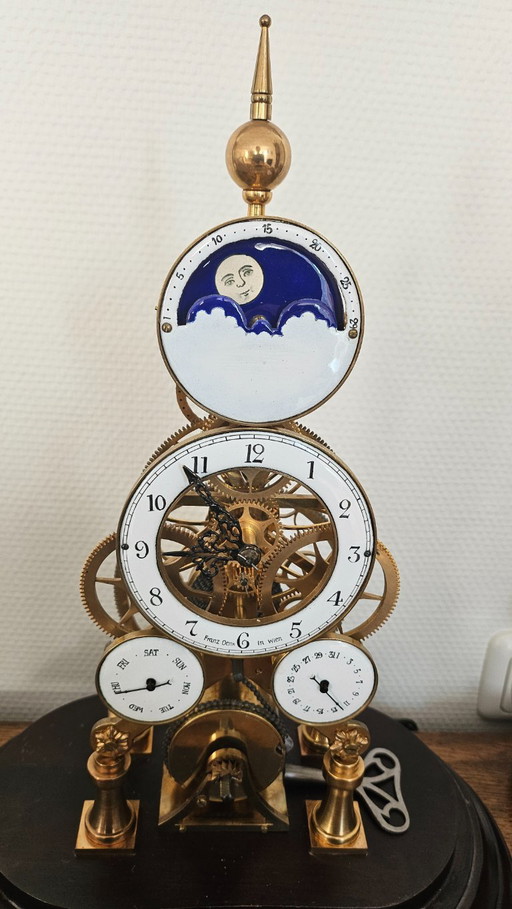 Franz Think in Vienna Clock – klokken, Brass (photo 2 of 11)