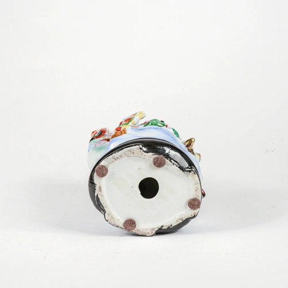 Mid-20th Century Oriental Chinese Porcelain Ceramic Figurine Sculpture (photo 8 of 8)