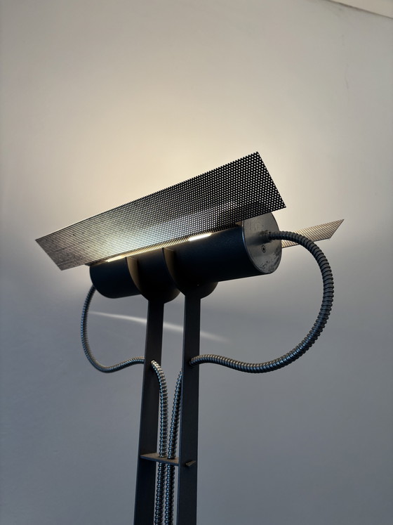 Image 1 of Postmodern high-tech industrial floor lamp “spectral” 1980s-1990s