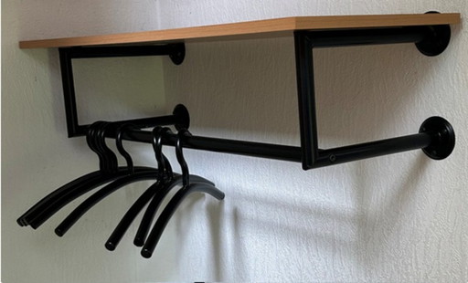 Wall coat rack