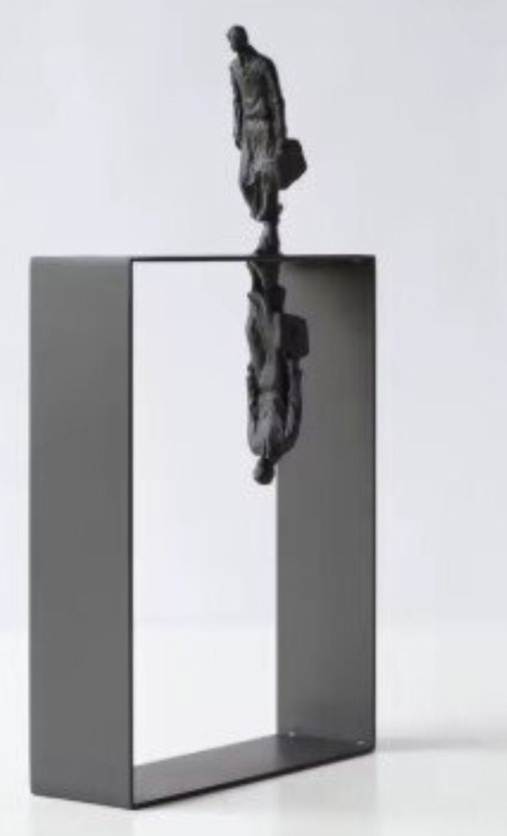Sculpture "Man Reflection" Iron (photo 3 of 7)