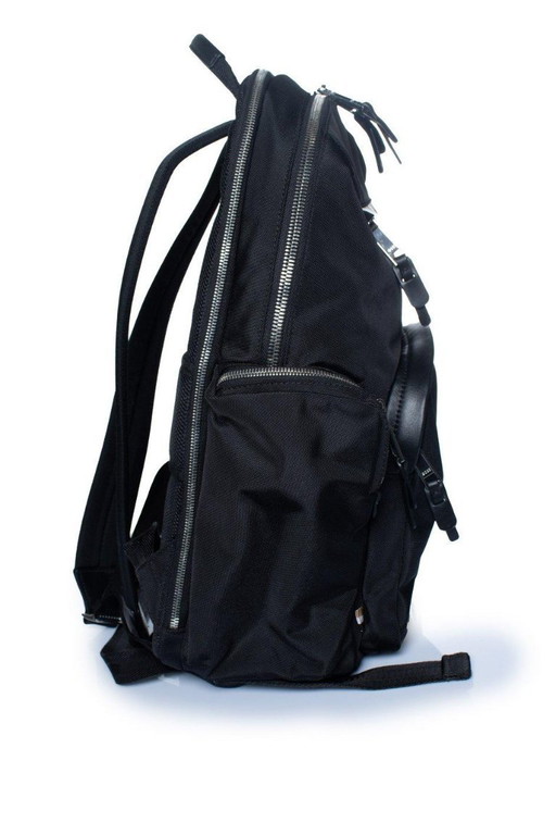 BOSS, Rucksack mit Lederdetails