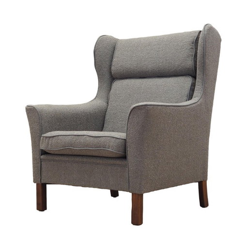 Fauteuil à dossier, design danois, années 1970, production : Danemark