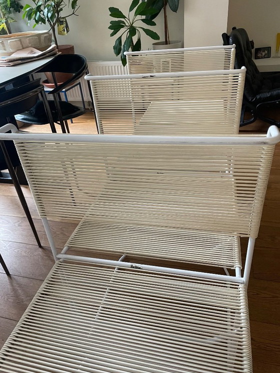 Image 1 of 4x Spaghetti Chair Giandomenico Belotti bianco per Fly Line