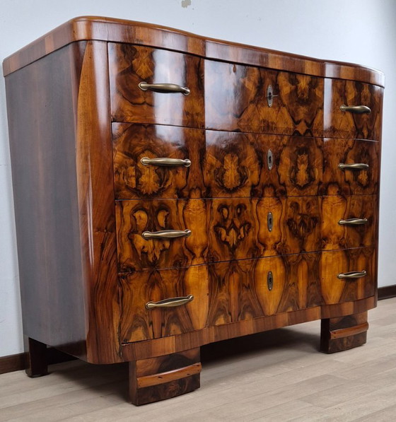 Image 1 of Cómoda Art Déco Emiliana de diseño lujoso