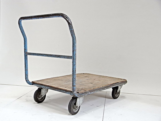 Image 1 of LAZY WORK ligstoel, platformwagen, multifunctioneel, uniek exemplaar