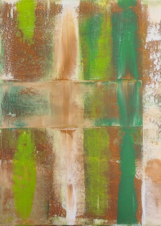 Image 1 of Abstract painting 50x40 Bunker bars