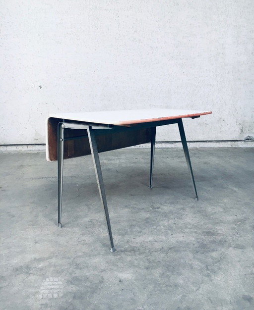 Dutch Industrial Design Desk by Wim Rietveld for Ahrend De Cirkel, Netherlands 1960's