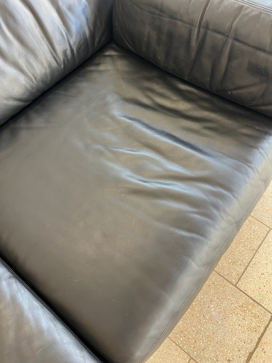 De Sede DS 76 Divano nero Design Couch – Divani 2 posti, Pelle, Legno (photo 11 of 13)