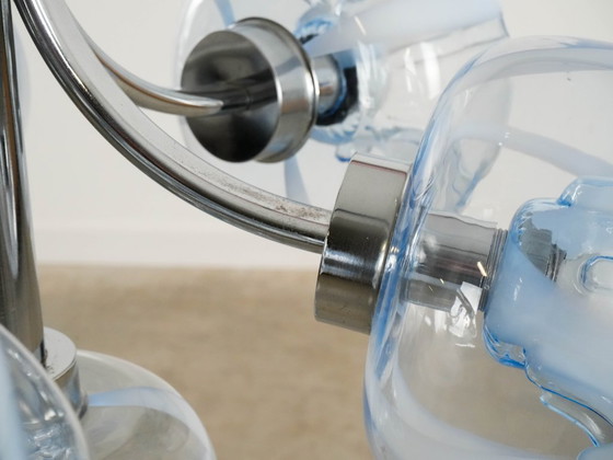 Image 1 of Chandelier, Italian design, Murano glass, 1970s, manufactured in Italy