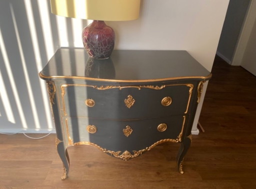 Cassettone Moissonnier Luigi XIV Grenobloise