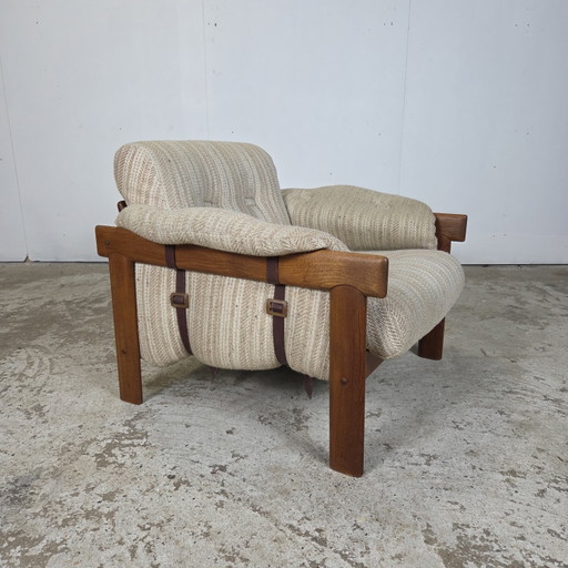 Sedie relax vintage H.W. Klein Bramin anni '60 in teak