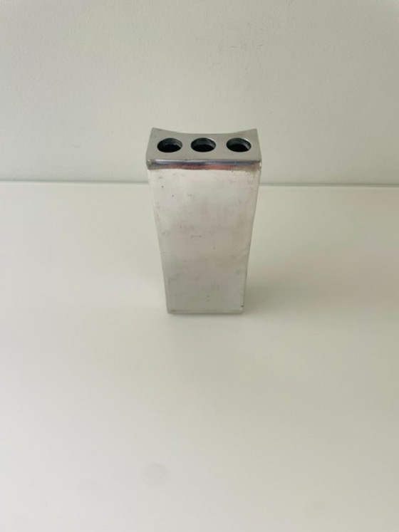 Image 1 of Modern stainless steel design vase with 3 openings