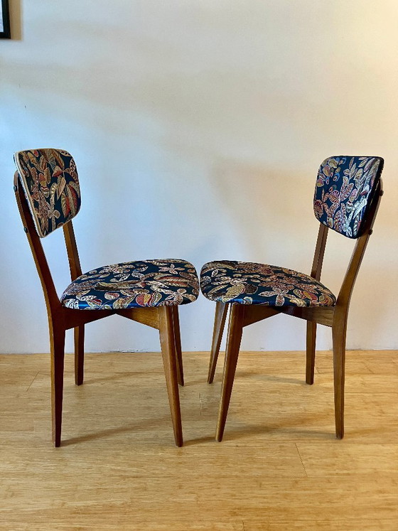 Image 1 of Coppia di sedie vintage "The Botanicals"