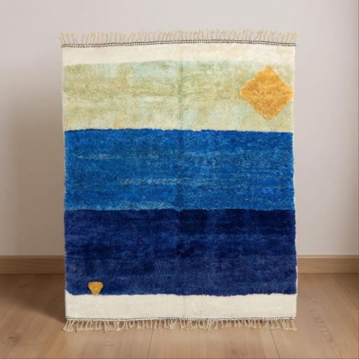 Traditionelle marokkanische Teppiche in Leinenoptik, 200 x 150 cm