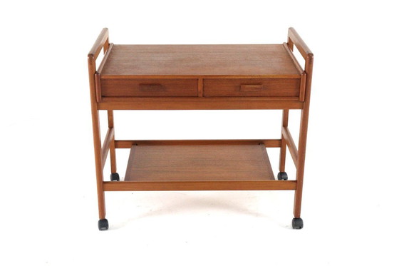 Image 1 of Danish trolley with two drawers 'Favrholt' vintage